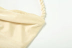 Metallic Satin Halter Mini Dress With Backless Ruched Silhouette