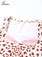 Print Mini Dress With Lace Patchwork And Curve Defining Fit