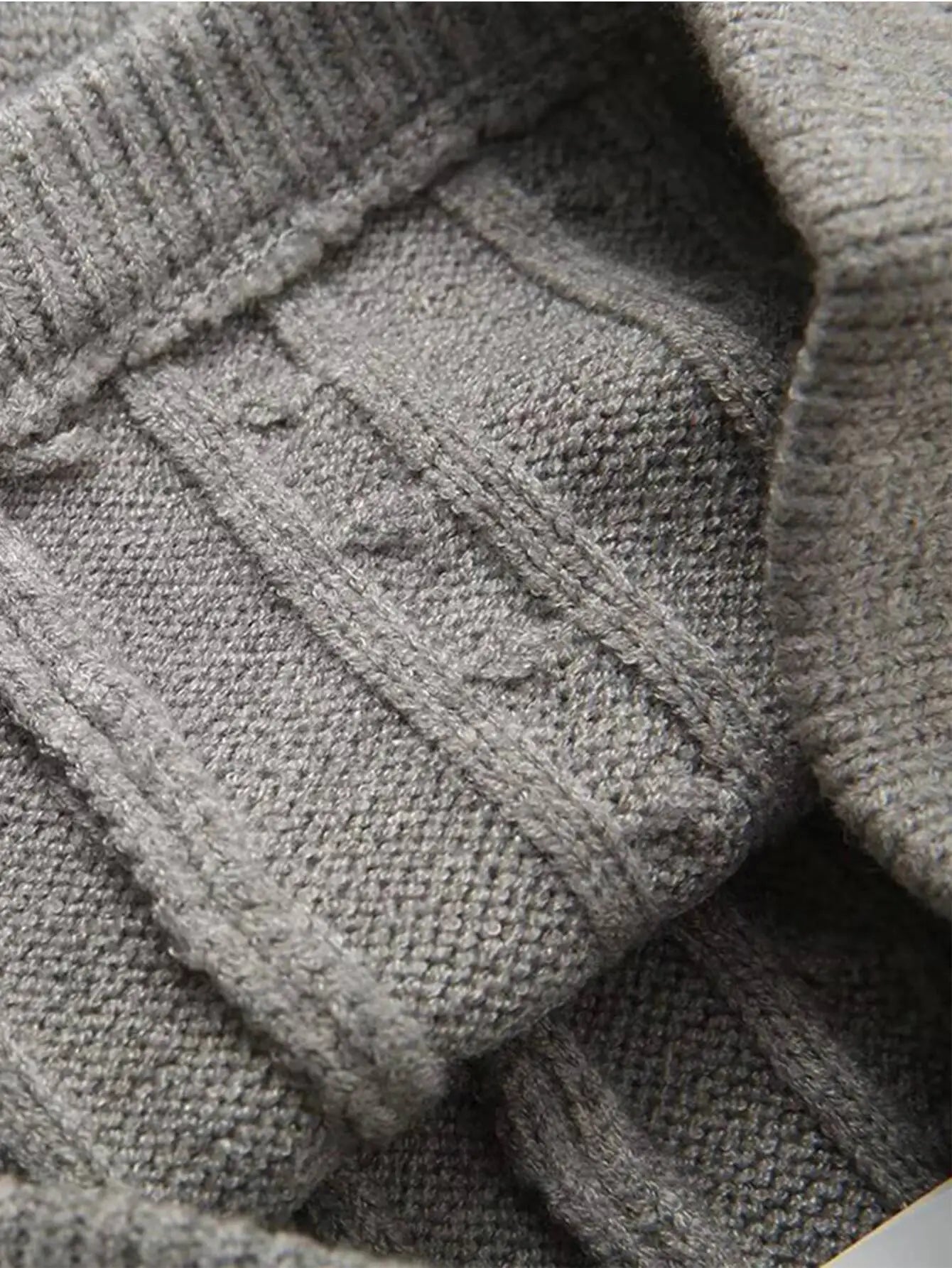 Sexy Vintage Hooded Knitted Long Sleeve Set