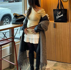 Knit Color Block Mini Skirt High Waisted Pleated