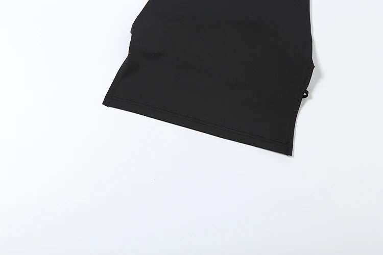 Backless Halter Tank Top Off Shoulder