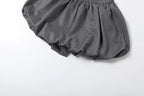 Stripe Zipper Cardigan And Ruched Mini Skirt Set