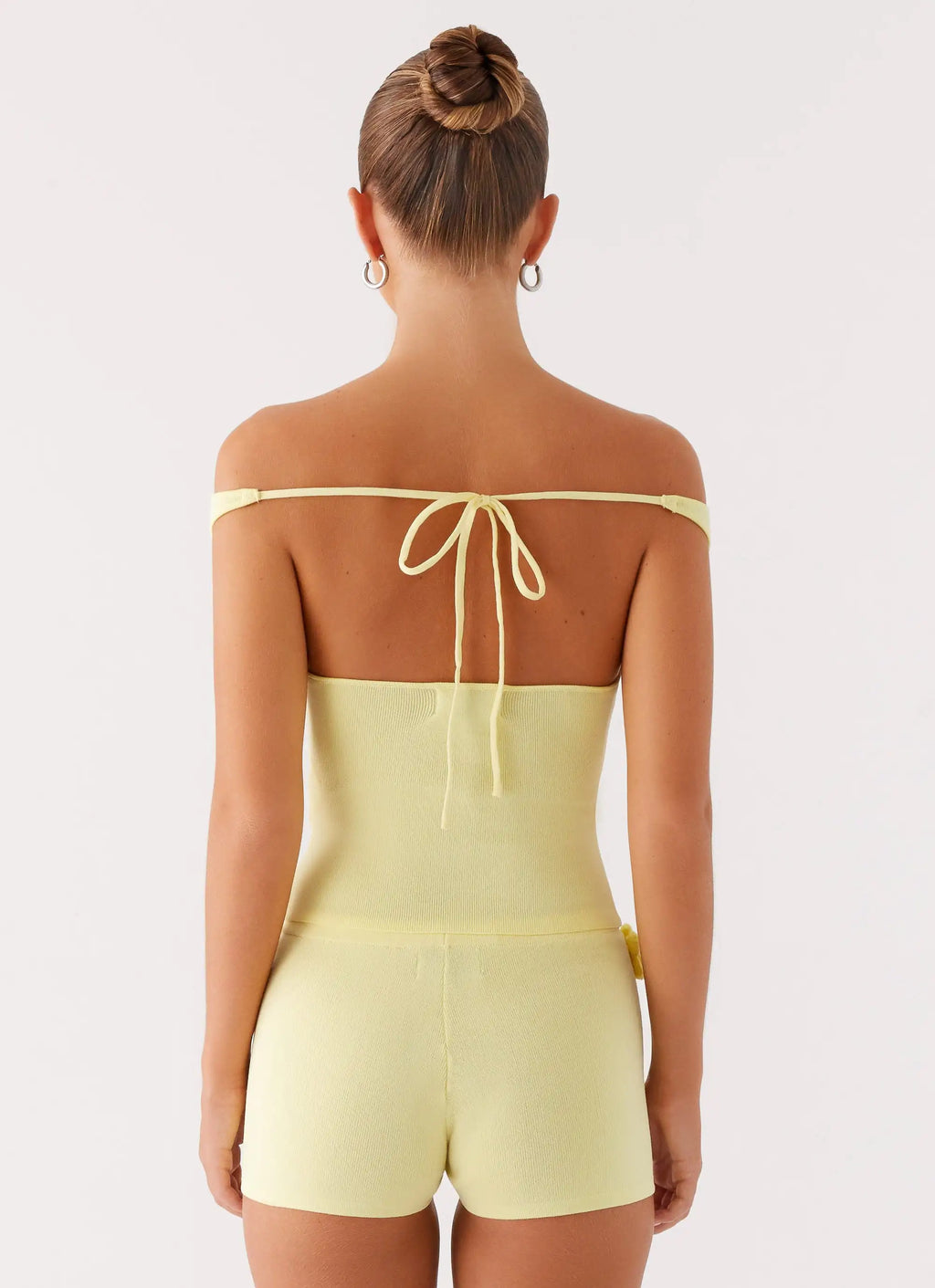 Crop Tank And Shorts Set