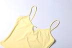 Two Piece Set With Hollow Camisole And Shorts