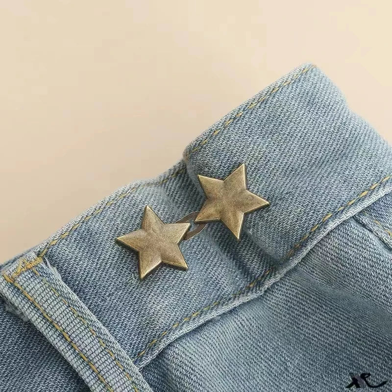 Jeans Fit Adjustable Invisible Waist Buckle Tool For Seamless Secure Midsection Support