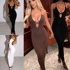 Bandage Dress With Hip Wrap