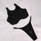 Mini Skirt Push Up Bikini High Cut Monokini Beachwear