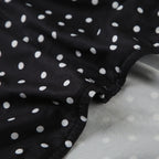 Polka Dot Halter Dress For Women Backless Mini