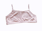 Knit Two-piece Set With Spaghetti Strap Top And Ruffled Trousers