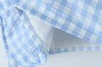 Women New Fashion Sweet Plaid Chic Lace Patchwork French Square Collar Backless Top