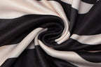 Zebra Print Maxi Dress With Lace Patchwork And Backless Slit l