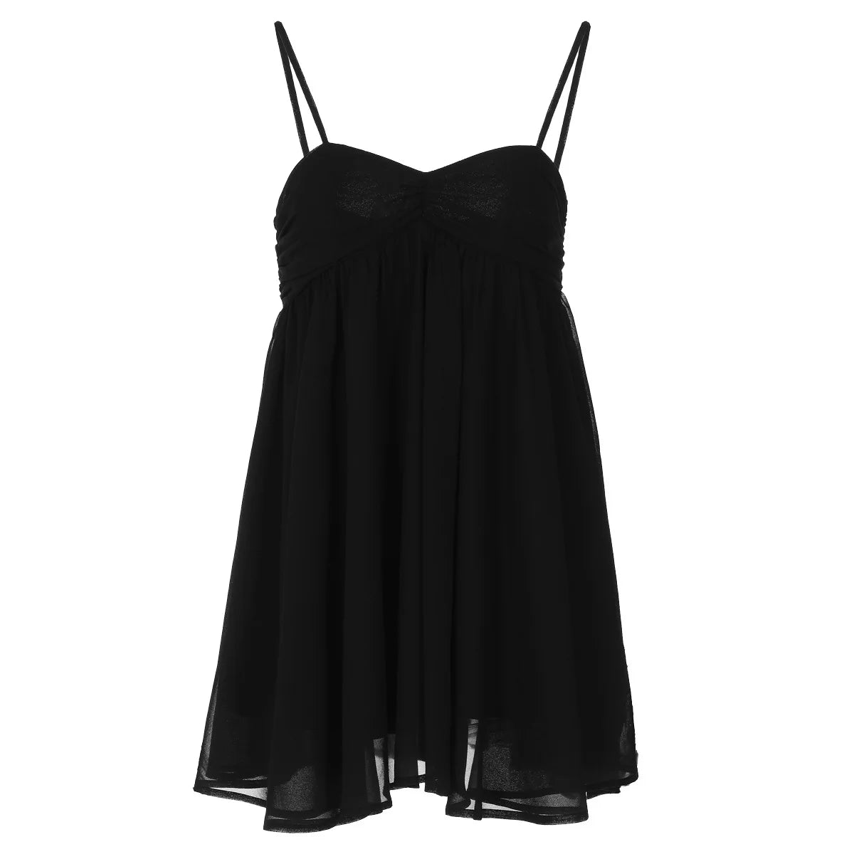 Summer Style One-line Collar Lust Chiffon Dress