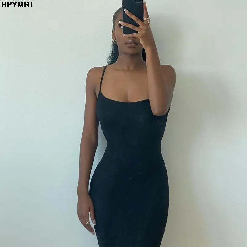 Women's Satin Sleeveless Backless Slim Maxi Dress