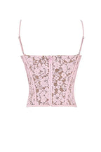 Women's Fashion Lace Spice Sling Vest Fishbone Top