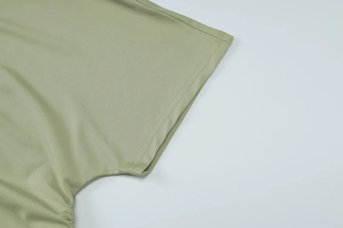 One Shoulder Summer Top For Women Slim Fit