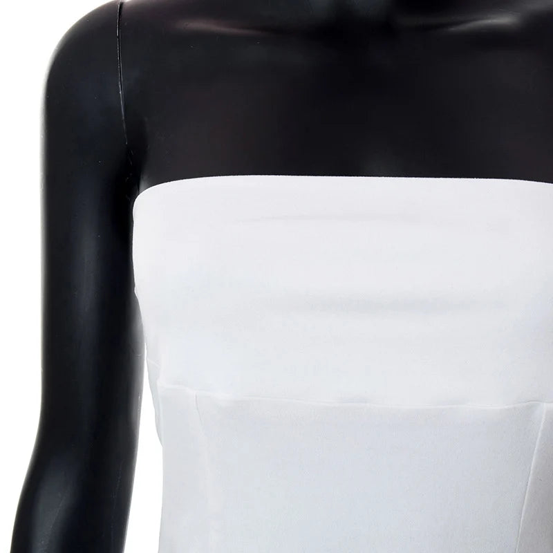Off Shoulder Corset Top With Strapless Bustier Silhouette