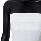 Off Shoulder Corset Top With Strapless Bustier Silhouette