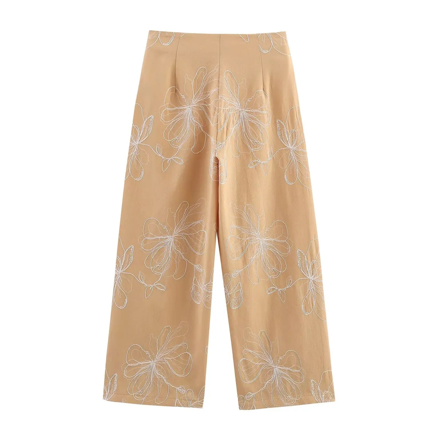 Cotton Two Piece Set For Women With Vest And Ankle Length Trousers