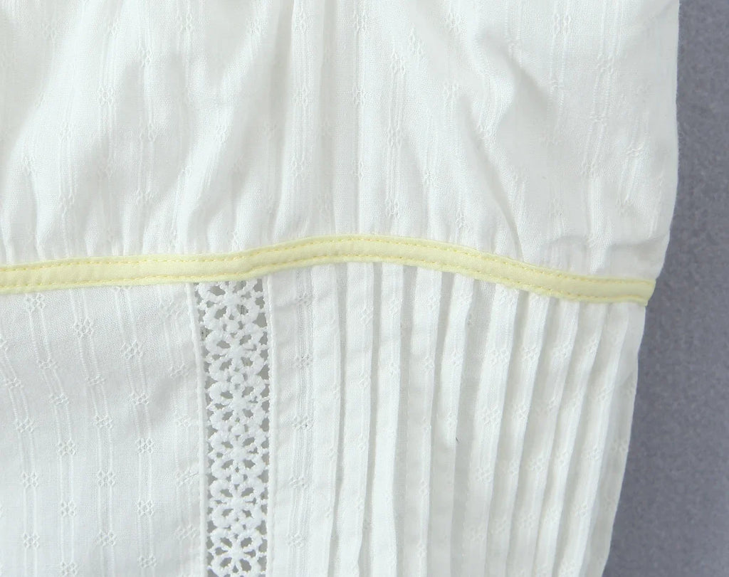 White Lace 2-Piece Maxi Skirt Set