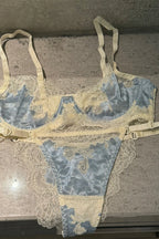 Lace Lift Push Up Bra Set With Gentle Support
