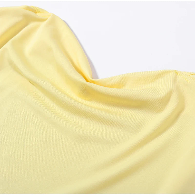 Backless Party Maxi Dress With O Neck Slim Pleated Ribbon Detail