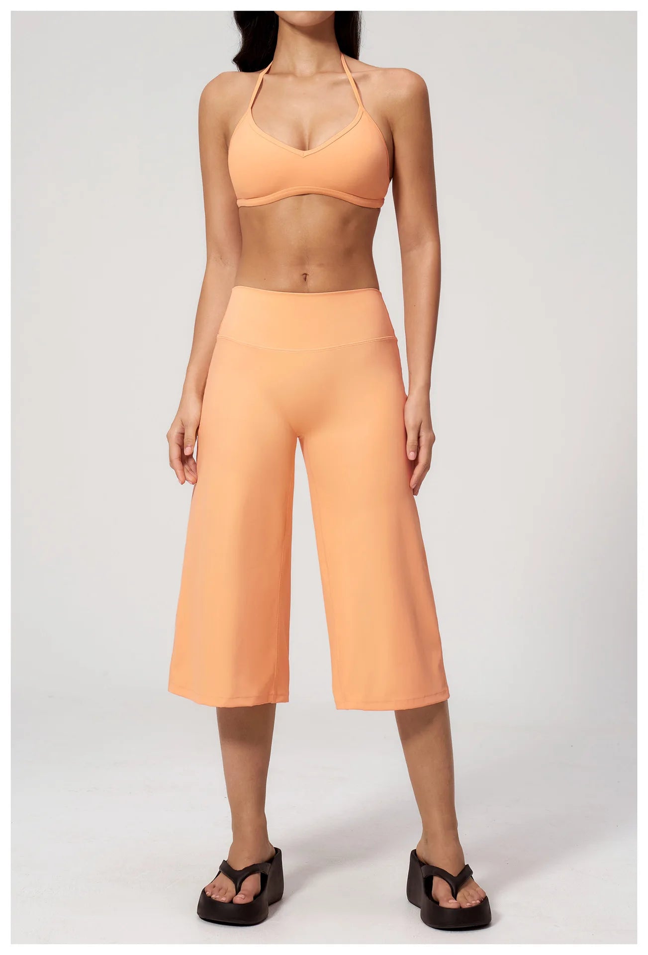 High Waist Wide Leg Yoga Pants For All Day Comfort