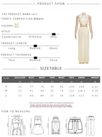 Waistless Chic Sequined Ankle Length Dress