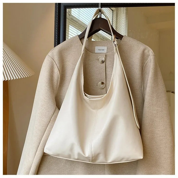 Women's Retro Simple Large Tote Bag
