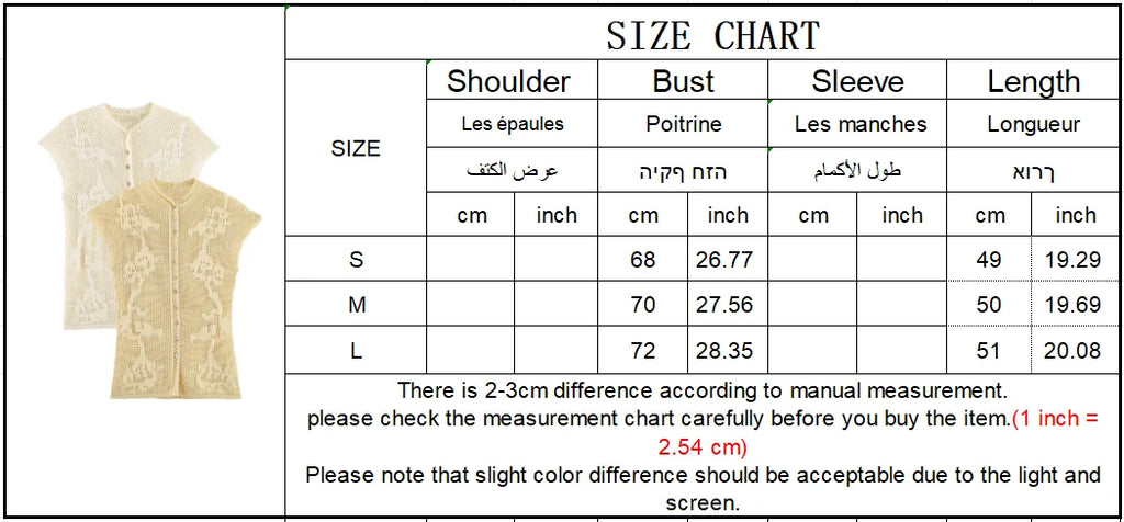 Women Knitted Fashion Short Sleeved Cardigan Top Single Breasted