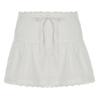 High Waist White Lace Cake Skirt Female Slim A l Skirt