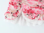 Boho Floral Print 2 Pieces Skirts Set Holiday Summer Women Sexy Backless Halter Top + Mini Skirt