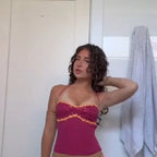 Sunset Vibe Halter Crop Top And Mermaid Skirt Two-Piece Set