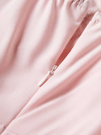Chic Cinched-Waist Three-Layer Ruffle Bow Suspender Dress