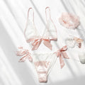 Women’s Satin Wirefree Bra & Panty Set