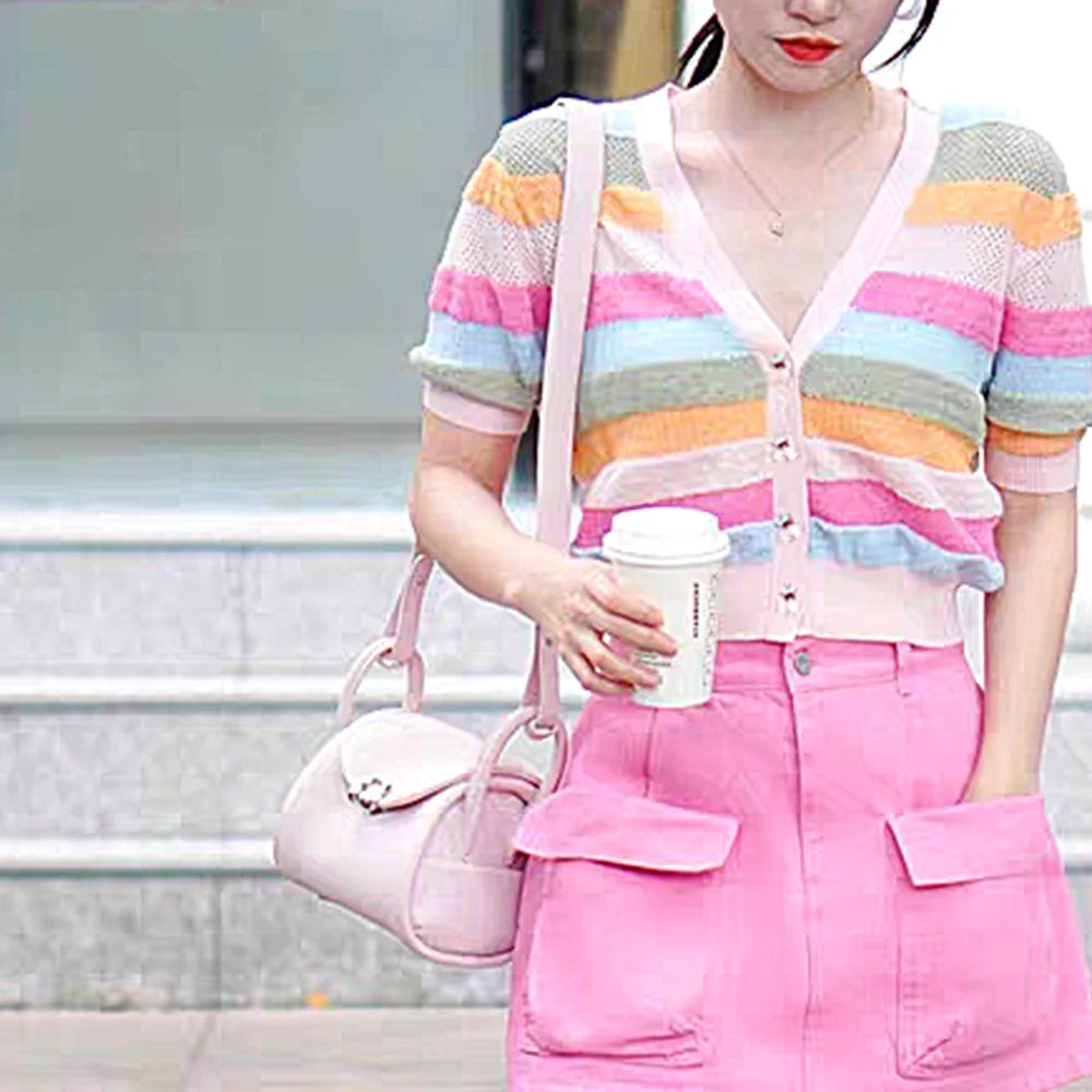 Luxury Genuine Leather Crossbody Bag