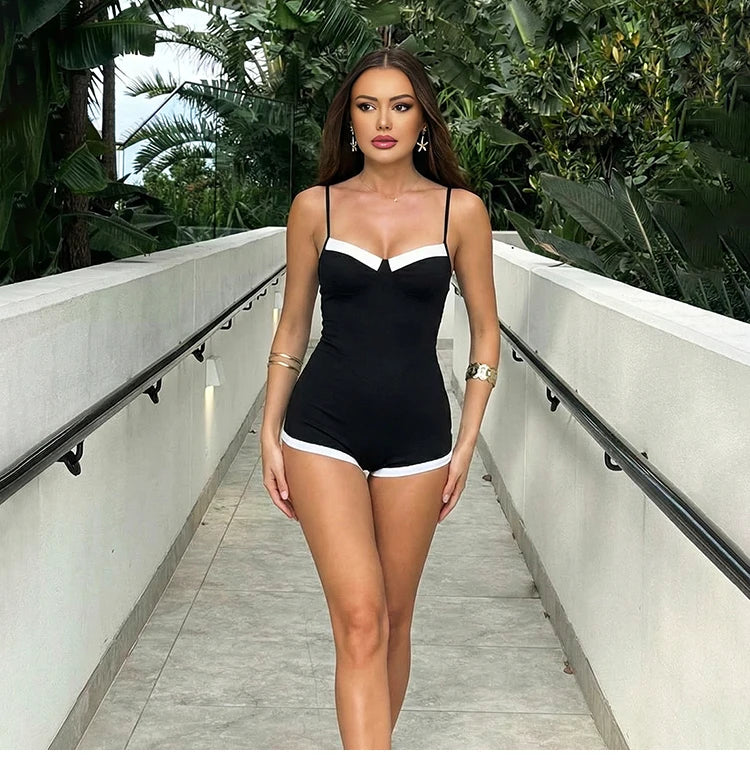 Sexy Off Shoulder One With High Waist
