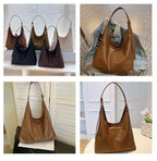 Women's Retro Simple Large Tote Bag