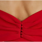 Bow Strapless Mini Backless Bodycon Dress