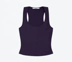 Lace Up Halter Tank And Suspender Long-sleeves Open Back Design For Chic Vibe