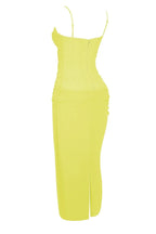 Elegant Mesh Patchwork Bodycon Dress With Spaghetti Straps And Double Layered Zipper Detail