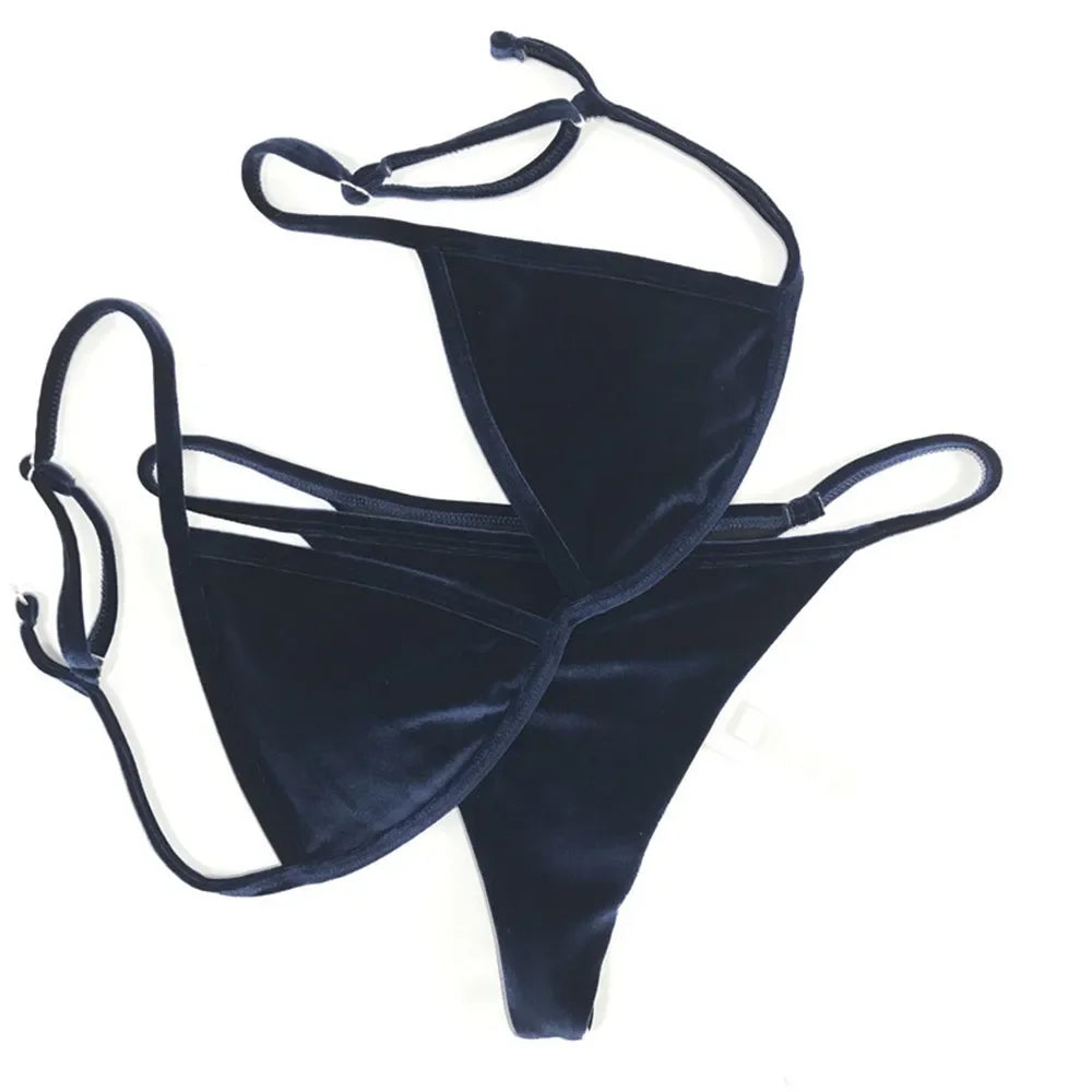 Sexy Backless Bikini Set
