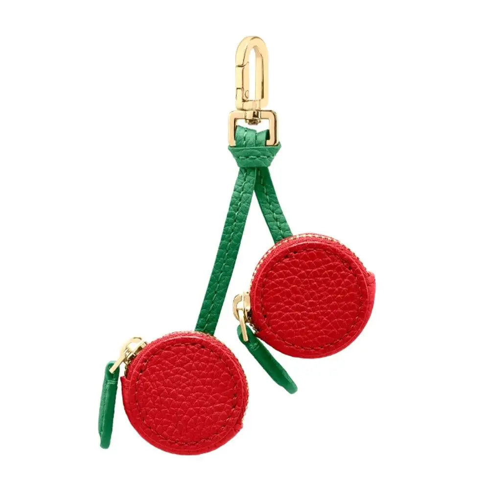 Fruit Shape Design Coin Purse In Mini Wallet With Cute Key Chain
