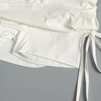 Activewear Set For Women With Chest Pad Vest And Skirt