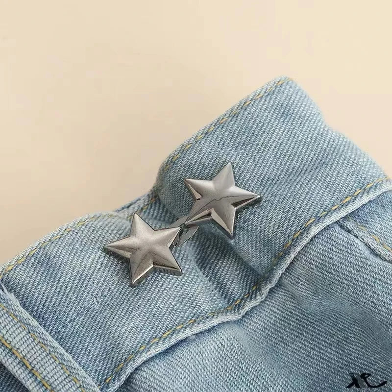 Jeans Fit Adjustable Invisible Waist Buckle Tool For Seamless Secure Midsection Support