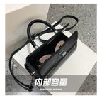 Elegant Womens Shoulder Crossbody With Pillow Accent Pu Leather Luxury Handbag