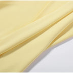 Backless Party Maxi Dress With O Neck Slim Pleated Ribbon Detail