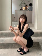 Sandals With Block Heel And Platform