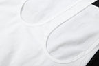Backless Halter Dress With Letter Print Clubwear