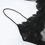 Sheer Lace Mesh Camisole Mini Dress