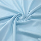 Blue Irregular Shawl Maxi Dress Slim Fit Pleated Turtleneck Elegant Evening